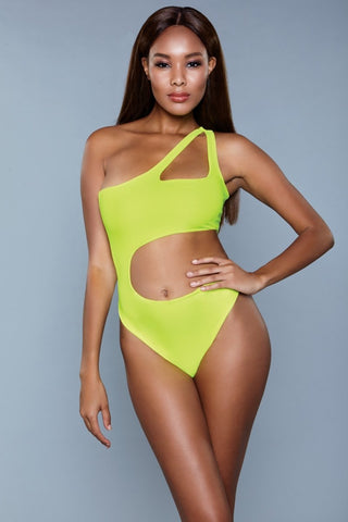 Quinn One Piece Swimsuit Yellow