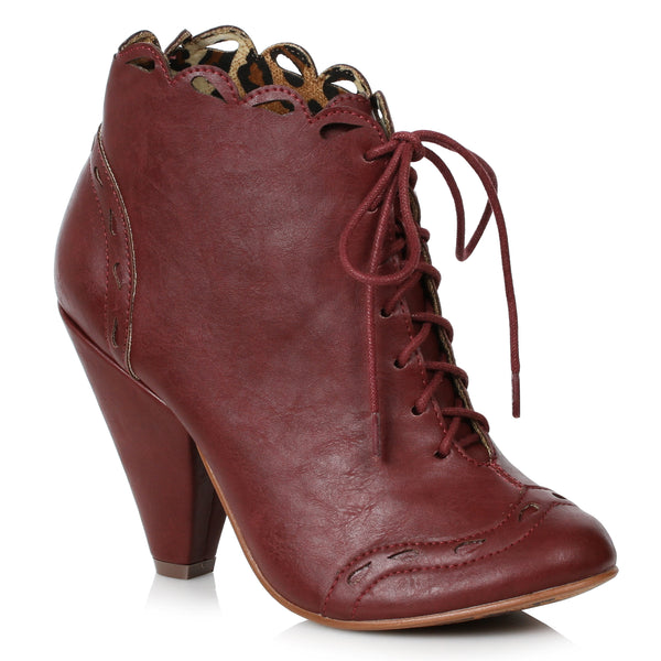 4 Retro Bootie With Laces