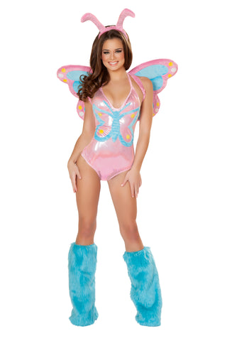 Deluxe Pastel Butterfly Costume