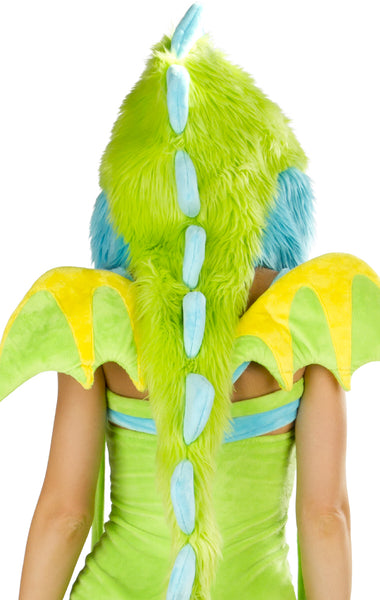 Puff Dragon Deluxe Hood with Spikes