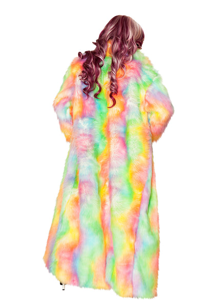 Rainbow Sherbet Light-Up Full Length Coat