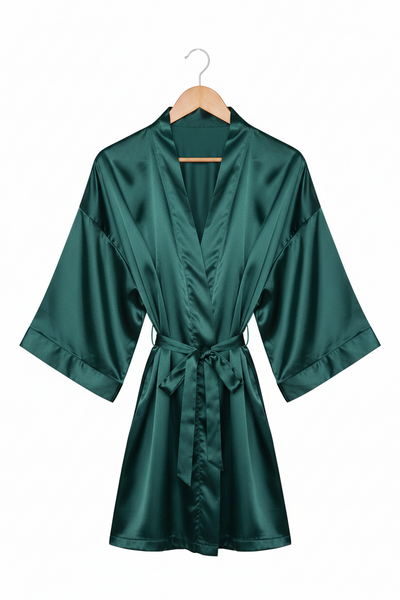 Satin Robe Forest