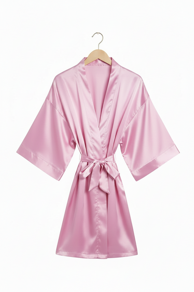 Satin Robe Rose