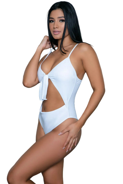 Delaney One Piece Swimsuit White