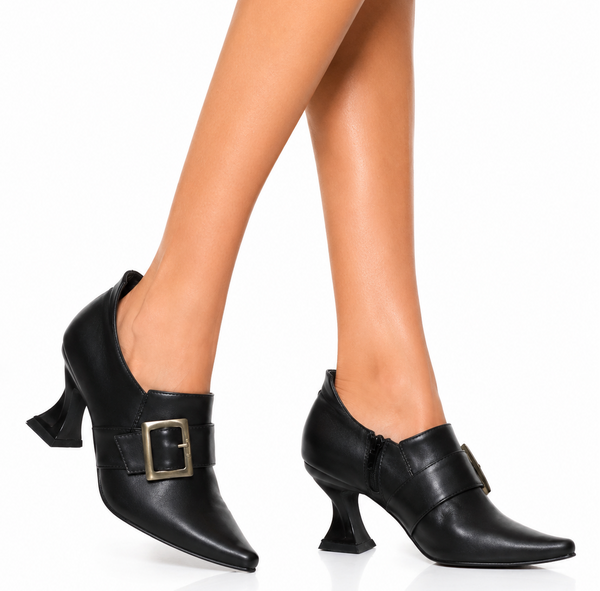 Witch Woman Shoe with Buckle