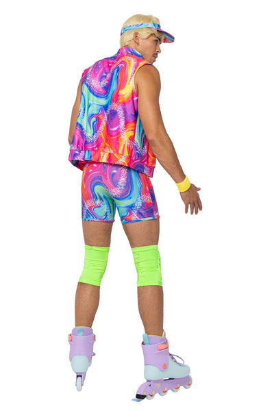 Mens Retro Rollerblade Stud Costume