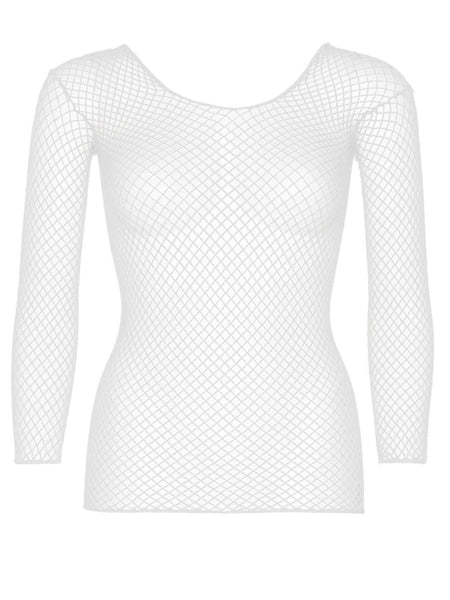 So Chill Fishnet Long Sleeve Top