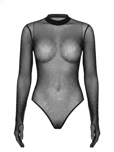 Risk Factor Gloved Bodysuit
