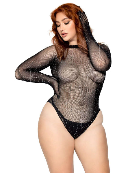 Risk Factor Gloved Bodysuit