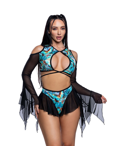 Butterfly Flow Top , JValentine Festival Outfit