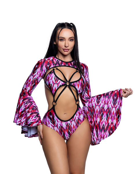 Bell-Sleeve Shrug, JValentine Festival Outfit