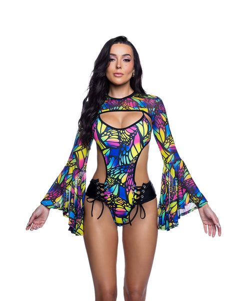 Bell-Sleeve Shrug, JValentine Festival Outfit