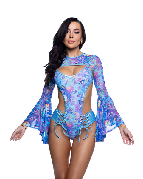 Bell-Sleeve Shrug, JValentine Festival Outfit