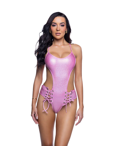 Lace-up Bodysuit