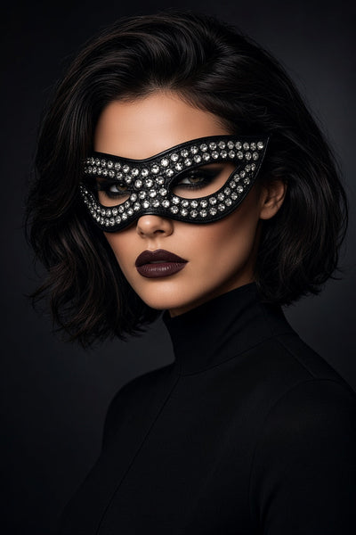 Rhinestone Mask