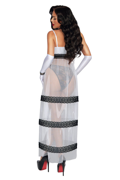 Bloody Jen Dress Costume, Jennifer's body movie inspired white dress