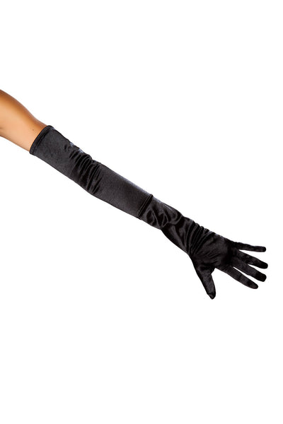 Stretch Satin Gloves