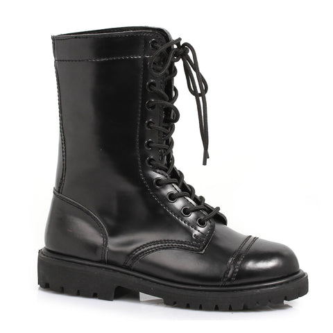 Ankle Women Combat Boot with Laces
