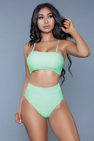 Chanity Swimsuit Neon Green