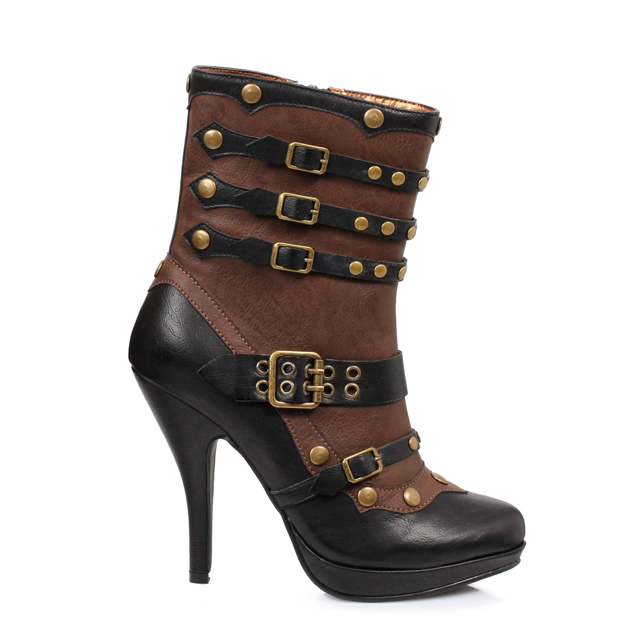 4 Inch Steam Punk Bootie