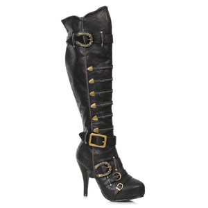 4 Heel Womens Pirate Boot