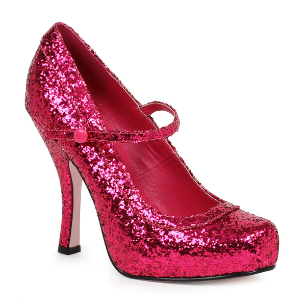 4 Glitter Mary Jane With 1Concealed Platform