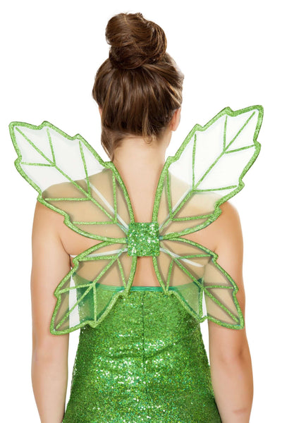 Green Fairy Wings, DIY Fairytale pixie wings Costume accessories