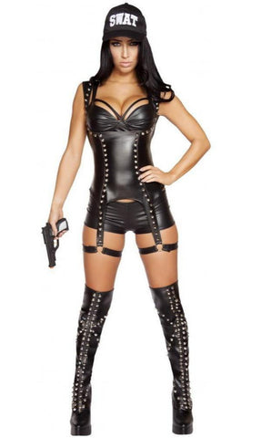 Seductive SWAT Agent Costume