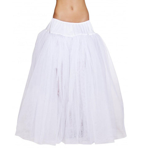 Full Length White Petticoat