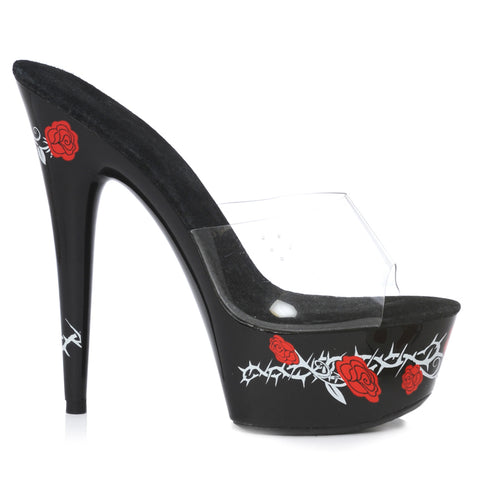 6 TATTOO PRINT MULE