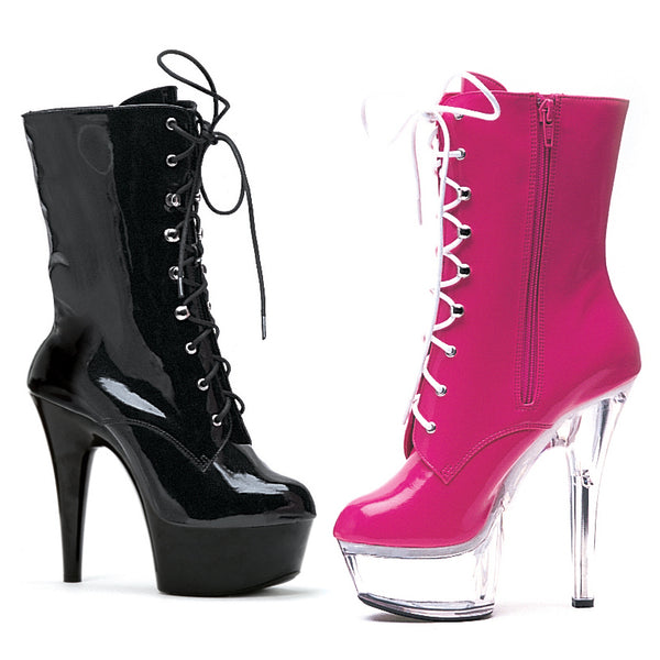 6 Pointed Stiletto Ankle Boot With Inner Zipper