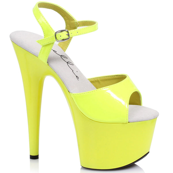 7 Neon Stiletto Sandal