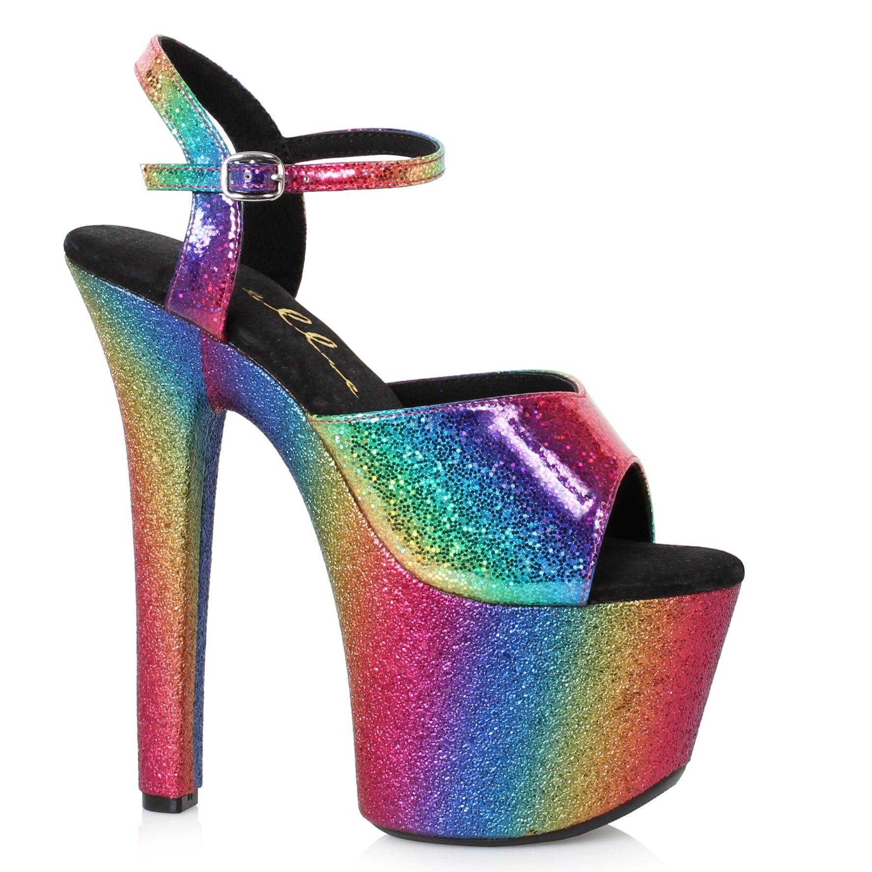 7 Pointed Stiletto With Rainbow Sandal