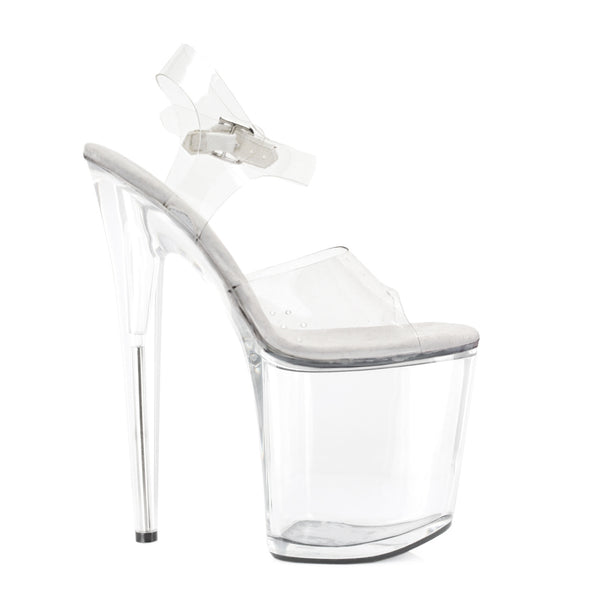 Crystal Clear Sandal with Maxi Platform