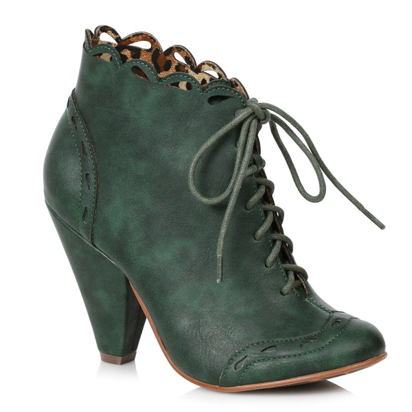 4 Retro Bootie With Laces