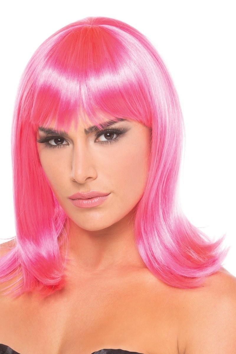 Doll Wig  Hot Pink