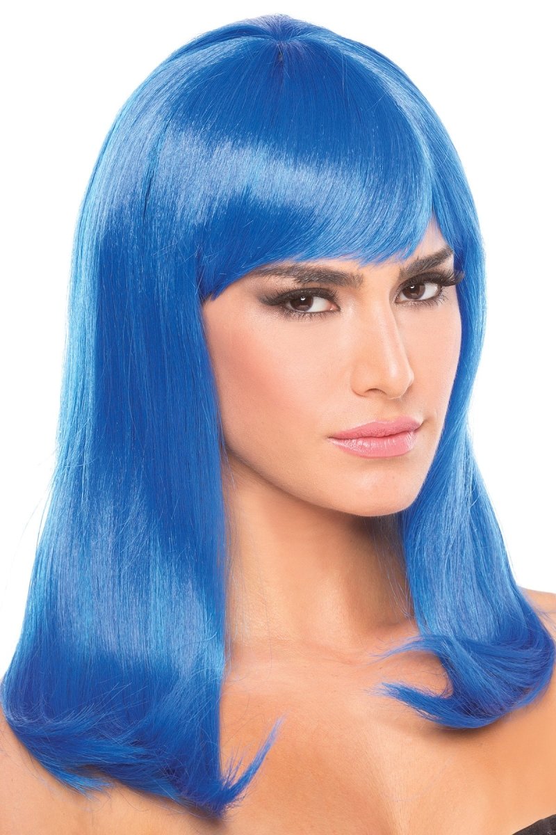 Hollywood Wig  Dark Blue