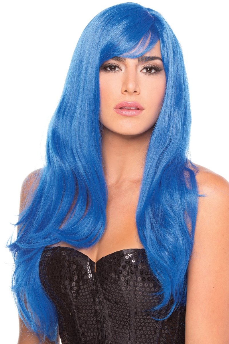 Burlesque Wig Dark Blue