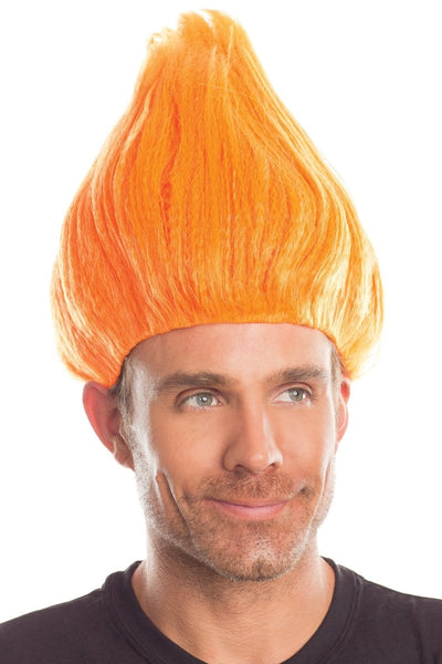 Troll Wig Unisex Orange