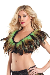 Turkey Exotic Feathers Top