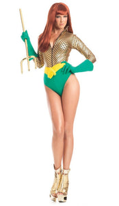Alluring Aquagirl  Costume
