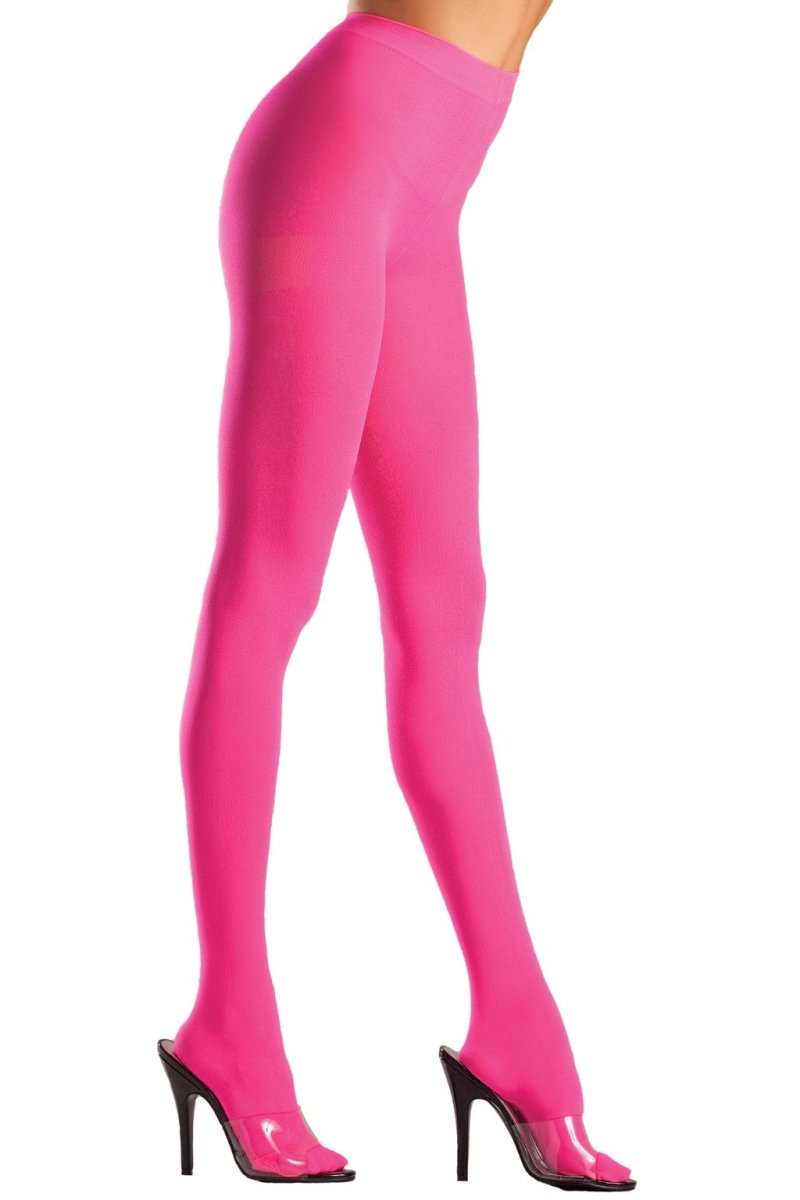 Pink Opaque Pantyhose
