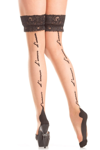 L'Amour Thigh Highs