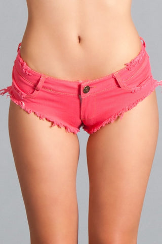 Baby Got Back Booty Shorts Hot Pink