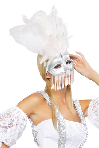 Beaded Masquerade Mask