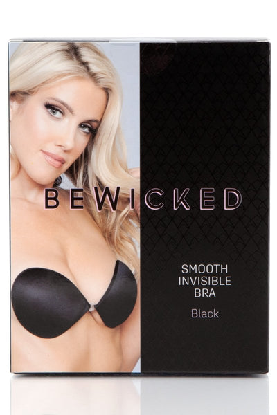 Black Smooth Invisible Bra