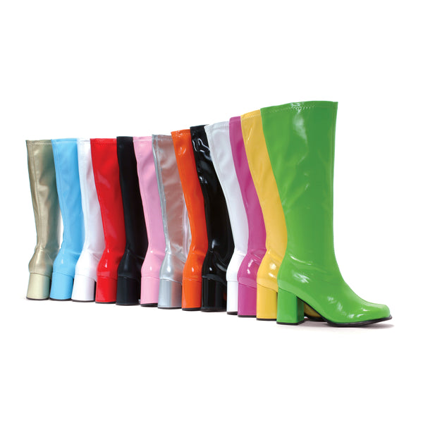 3” Heel Colored Gogo Boot